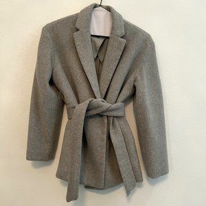 Women's Belted Wrap Coat